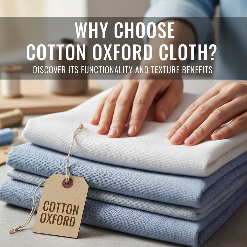 Why Choose Cotton Oxford Cloth? Discover Its Functionality and Texture Benefits