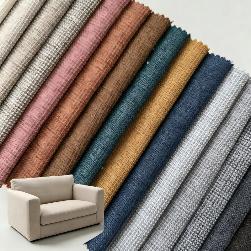 Why Choose Single-Sided Imitation linen Fabric