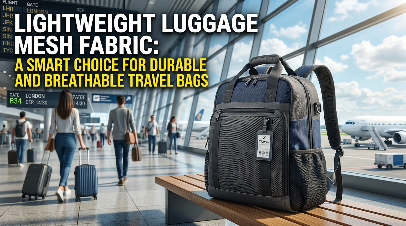 Lightweight Luggage Mesh Fabric: A Smart Choice for Durable and Breathable Travel Bags