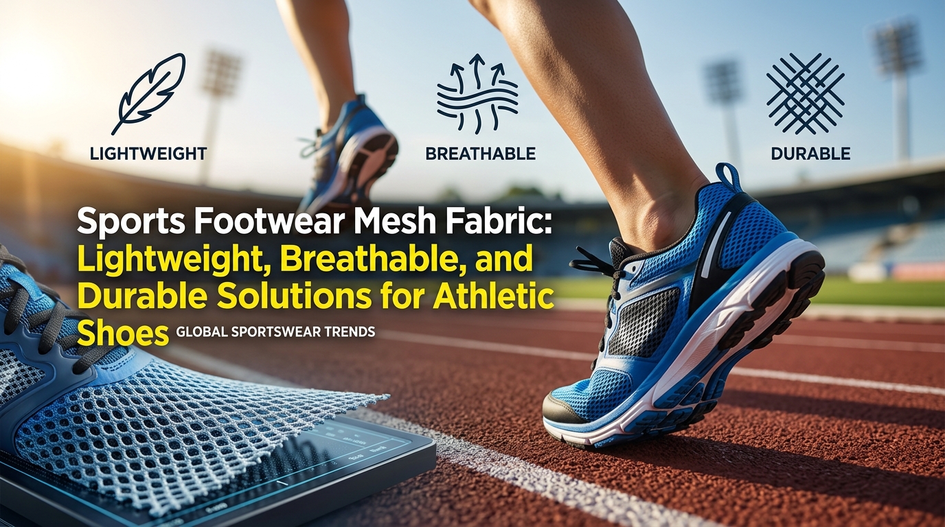 Sports Footwear Mesh Fabric: Lightweight, Breathable, and Durable Solutions for Athletic Shoes
