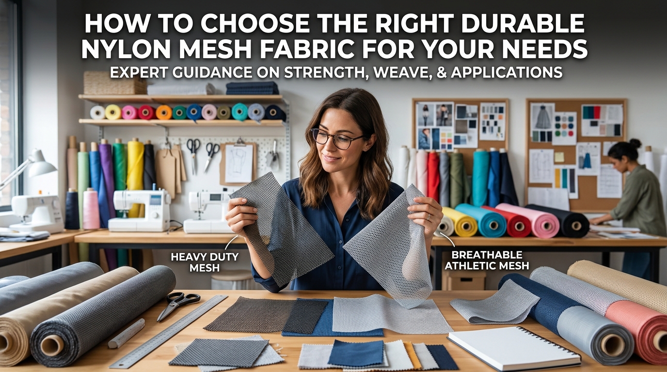 How to Choose the Right Durable Nylon Mesh Fabric for Your Needs
