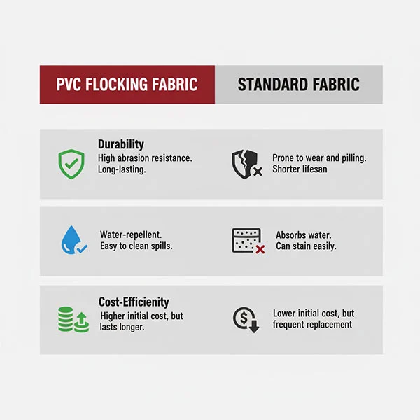 Pvc Flocking Fabric