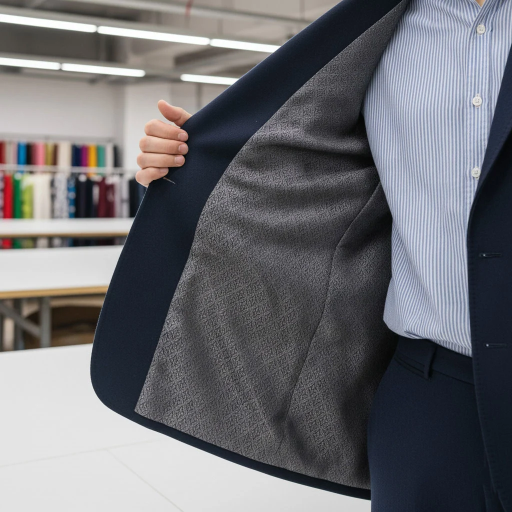 Polyester Jacquard Lining Fabric