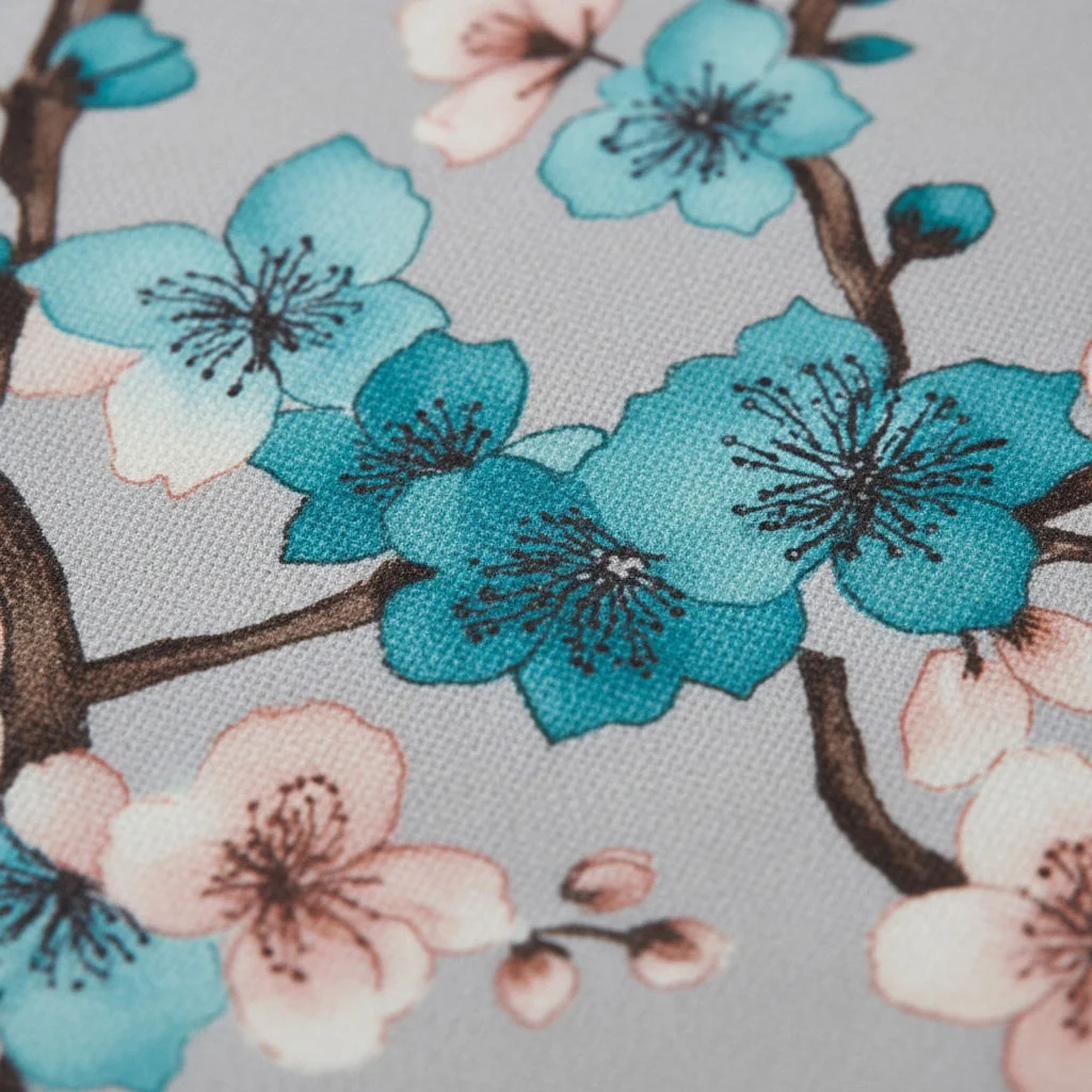 Polyester Viscose Printed Lining Fabric