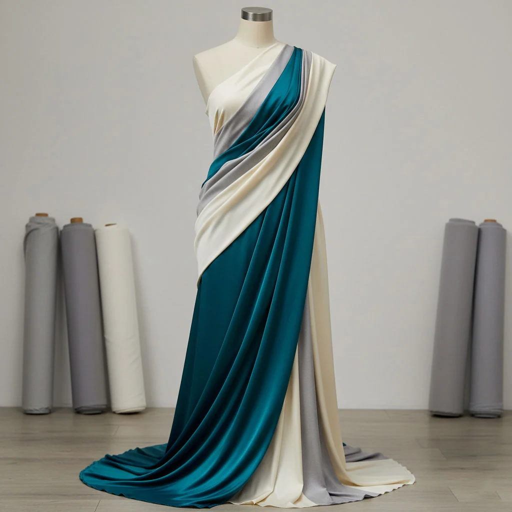 Polyester Acetate Blend Fabric