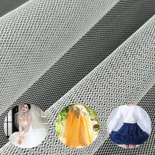 Polyester Garment Mesh Fabric