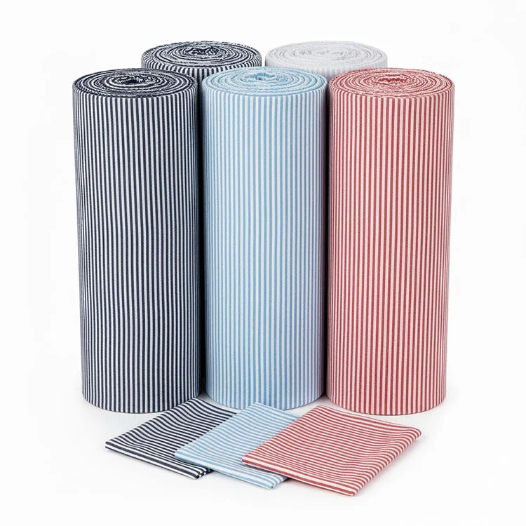 Polyester Striped Oxford Lining Polyester Striped Oxford Lining