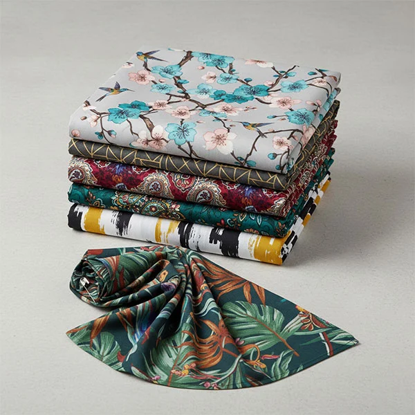 Polyester Viscose Printed Lining Fabric Polyester Viscose Printed Lining Fabric