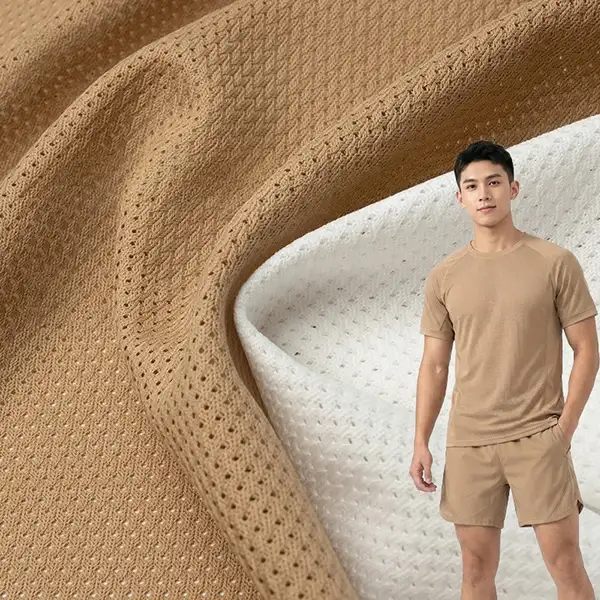 Recycled Polyester Garment Mesh Fabric